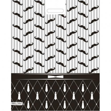Пакет полиэтиленовый 41*51 Черный барбер 86820 (арт. 13-890760)