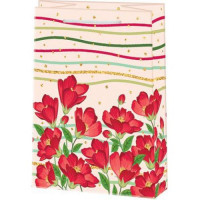 Мир открыток 13-905647 Пакет Бумажный 18*22,7 (M) Цветы 1030391 