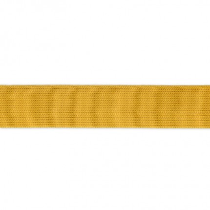 Лента эластичная 25 мм 2025 100 см №016 желтый (арт. 2025 цв.)