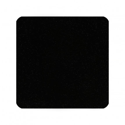Термоаппликация Термозаплатка "квадрат" №1 12х12 см 2 шт 1-02-06 бархат черный