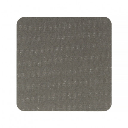 Термоаппликация Термозаплатка "квадрат" №2 8х8 см 2 шт 2-02-16 бархат серый