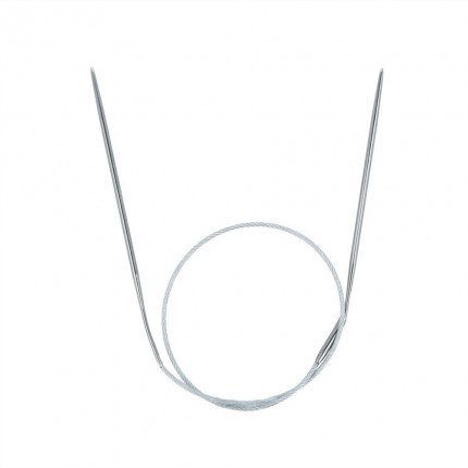 Спицы круговые на металлическом тросике 60 см 5.0-5.5 №5.5 (арт. №5.5)