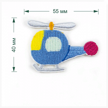 Термоаппликация LA361 55 х 40 мм 1 шт