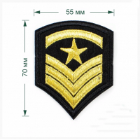 Прочие  Термоаппликация LA357  55 х 70 мм 1 шт. 