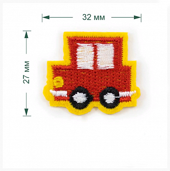 Термоаппликация LA367  32 х 27 мм 1 шт.