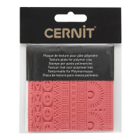 Прочие 7723730 CE95019 Текстура для пластики резиновая 'Геометрия', 9*9 см. Cernit 