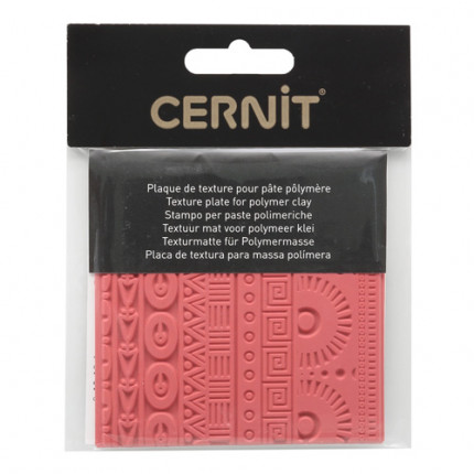CE95019 Текстура для пластики резиновая 'Геометрия', 9*9 см. Cernit (арт. 7723730)