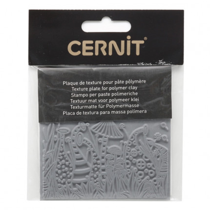 CE95020 Текстура для пластики резиновая 'Природа', 9*9 см. Cernit (арт. 7723731)