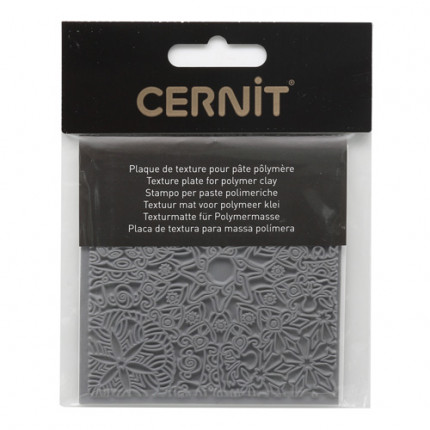 CE95025 Текстура для пластики резиновая 'Мандала', 9*9 см. Cernit (арт. 7723736)