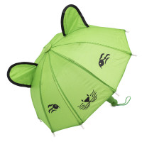 Прочие 7729426-00001 AR1442 Зонтик из болони с ушками 22см (зеленый) 