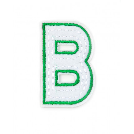 Аппликация термо буквы зеленый (арт. АДЕ-573-2-12569.006)