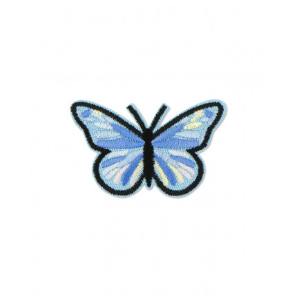 Декоративная термоаппликация р.4х6,5 см голубой (арт. АДН-49-8-36405.008)