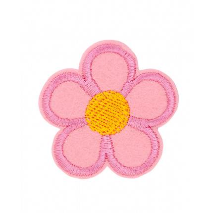 Декоративная термоаппликация д. 5,2 см розовый (арт. АДНД-90-4-39137.010)