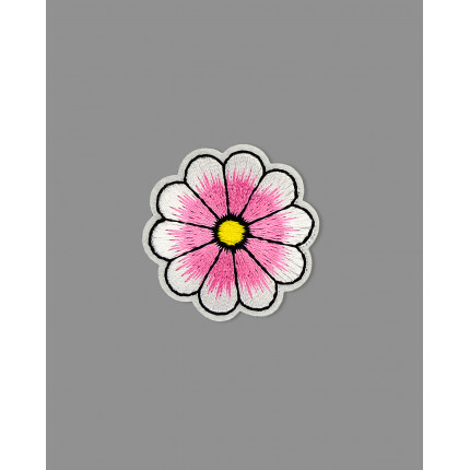 Декоративная термоаппликация д.4 см розовый (арт. АДЦ-205-10-36417.010)