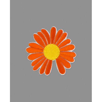 Декоративная термоаппликация р.4х4,5 см оранжевый (арт. АДЦ-207-11-36401.011)
