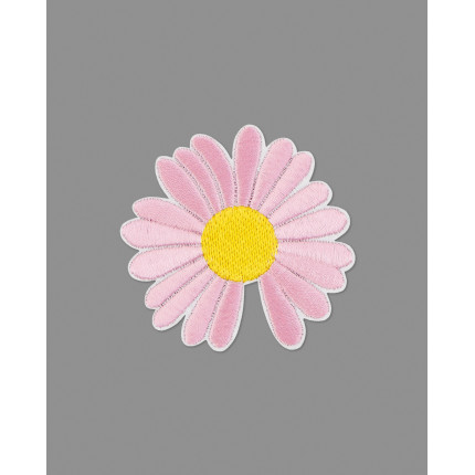 Декоративная термоаппликация р.4х4,5 см розовый (арт. АДЦ-207-4-36401.004)