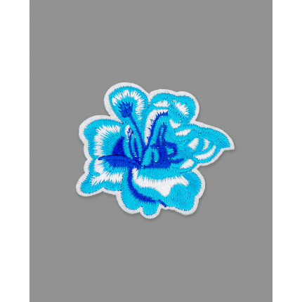 Декоративная термоаппликация р.6,5х7,5 см голубой (арт. АДЦ-212-7-39162.007)