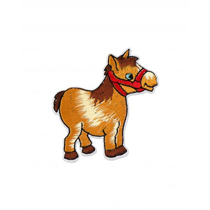 Термоаппликация Лошадка р.55*57 мм (арт. АДЗ-77-1-32650)