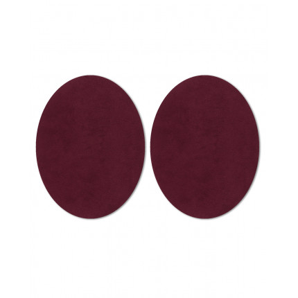 Заплатки иск. замша р.11х14 см бордовый 2 шт (арт. АТЗ-4-4-31416.004)