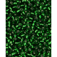 Прочие БИК-14-25-32655.004 Бисер FGB 6/0, 100г зеленый 