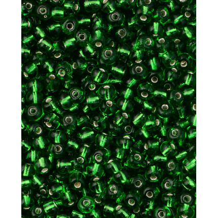 Бисер FGB 6/0, 100г зеленый (арт. БИК-14-25-32655.004)