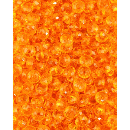Бусины д.0,6 см оранжевый ~80 шт. (арт. БУД-111-22-31439.023)