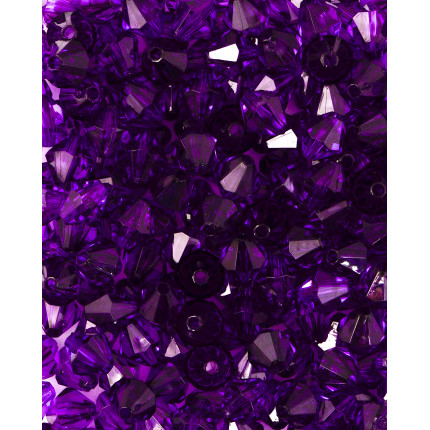Бусины д.0,8 см фиолетовый уп. 20 шт. (арт. БУД-122-17-31502.017)