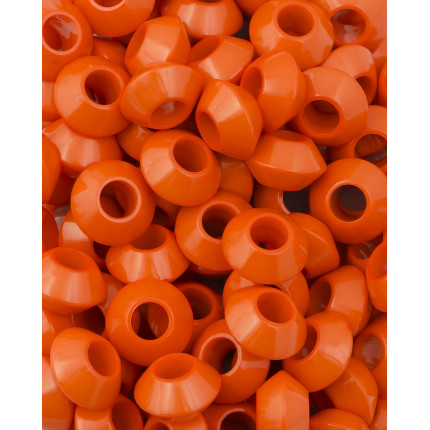 Бусины 1х2 см оранжевый уп. 10 шт. 32615020 (арт. БУД-146-20-32615.020)