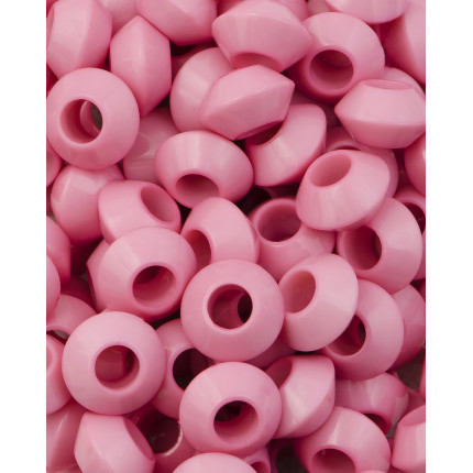 Бусины 1х2 см розовый уп. 10 шт. 32615002 (арт. БУД-146-5-32615.002)