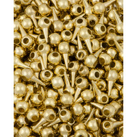 Прочие БУД-29-3-9932.001 Декор шипы р.0,8х1,5 см золотистый 50шт. 