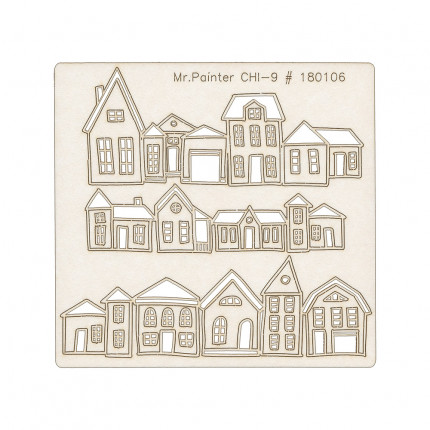 "Mr.Painter" CHI-9 Чипборд 9.5 х 10 см 1 шт. 180106 "Семейный альбом" (арт. CHI-9)
