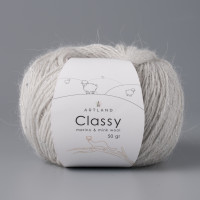 Classy 50г, 240м с пайетками Цвет 35 светло-серый