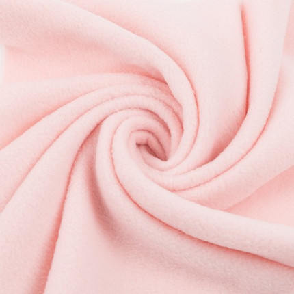 Ткань Флис FG-001 230±4г/кв.м 50 х 50 см 100% полиэстер №152 бл.розовый (арт. FG-001)