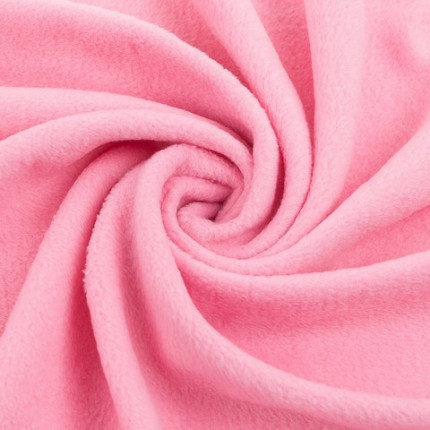 Ткань Флис FG-001 230±4г/кв.м 50 х 50 см 100% полиэстер №156 розовый (арт. FG-001)