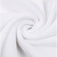 Прочие FG-001 Ткань Флис FG-001 230±4г/кв.м 50 х 50 см 100% полиэстер цвет белый 