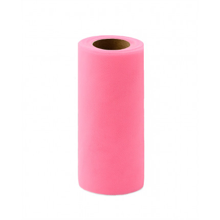 Фатин в шпульке ш.15 см розовый (арт. ФШ-9-2-31943.003)