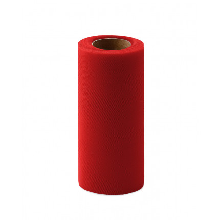 Фатин средней жесткости в шпульке ш.15 см, длина 22 м красный (арт. ФШ-9-5-31943.006)