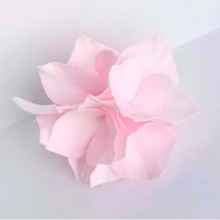 Ревелюровые цветы "FomFantasy" Г-004, гортензия (4,5 * 3 см)  цв.св.розовый (арт. Г-004)