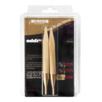 Addi ГЕЛ-28473-1-ГЕЛ0067499 Дополнительные спицы к addiClick BAMBOO, №8 бамбук натуральный 