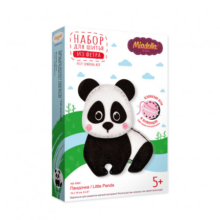 Набор для изготовления игрушки "Miadolla" KD-0263 Пандочка . (арт. KD-0263)