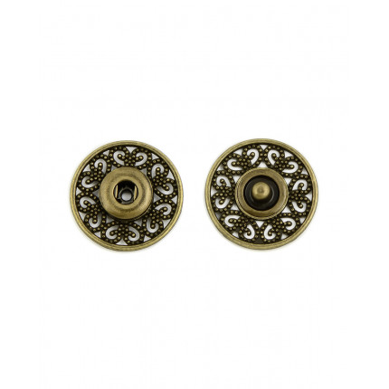 Кнопки д.2,1 см (металл) бронзовый (арт. КНД-24-1-33317)