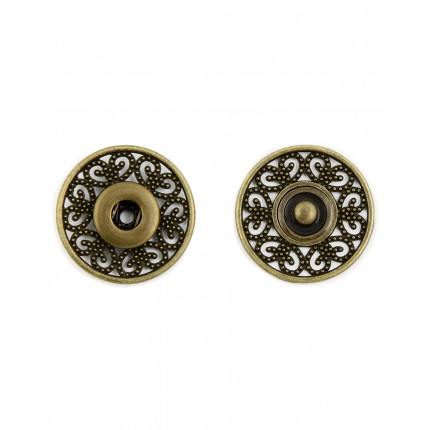 Кнопки д.2,5 см (металл) бронзовый (арт. КНД-7-1-18639.001)