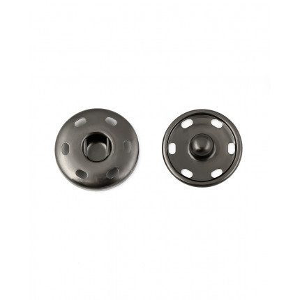 Кнопка пришивная  д.2,1 см (металл) темный никель 1 шт. (арт. КНП-47-1-30141.003)