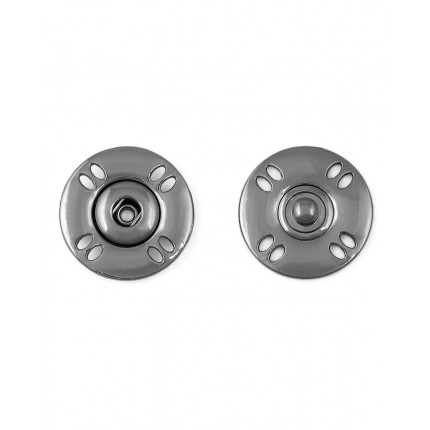 Кнопки  д.2,5 см (металл) темный никель (арт. КНП-65-3-31775.003)