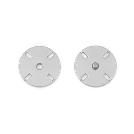 Кнопки  д.2,5 см (металл) никель (арт. КНП-66-1-31780.001)