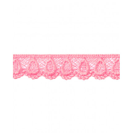 Кружево плетеное ш.20 мм розовый 100 см (арт. КП-195-11-18428.011)