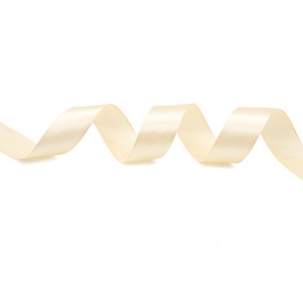 Лента атласная 2,5 см х 22,86 м цв.053 кремовый (арт. Лента атласная 2,5 см х 22,86 м цв.053 кремовый)
