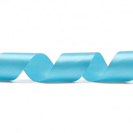 Лента атласная 5,0 см х 22,86 м цв.136 ярко-голубой (арт. Лента атласная 5,0 см х 22,86 м цв.136 ярко-голубой)