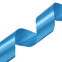 Прочие Лента атласная 5,0 см х 22,86 м цв.140 голубой Лента атласная 5,0 см х 22,86 м цв.140 голубой 