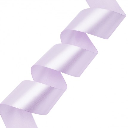 Лента атласная 5,0 см х 22,86 м цв.163 бледно-лиловый (арт. Лента атласная 5,0 см х 22,86 м цв.163 бледно-лиловый)